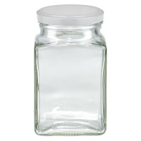 260 ml Tetraglas met BasicSeal deksel wit UNiTWIST 260 ml Tetraglas met BasicSeal deksel wit UNiTWIST