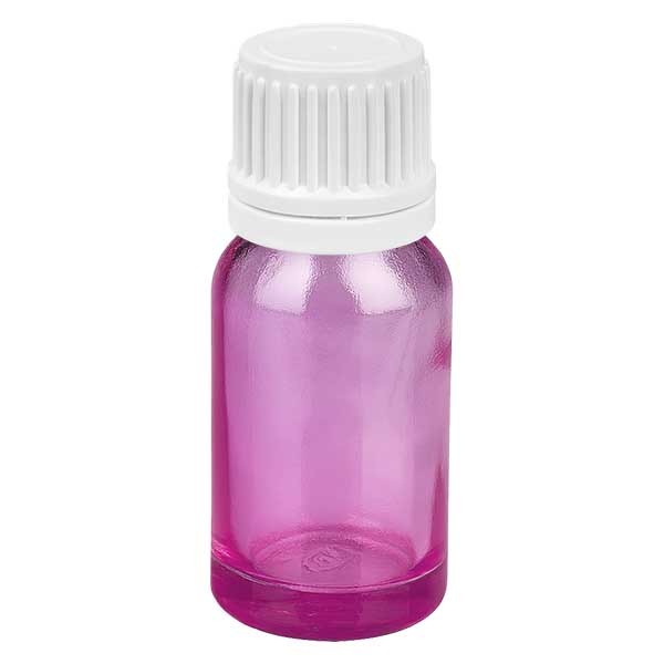 10 ml flesje 11 mm schroefdop wit met verzegeling PurpleLine UT18/10
