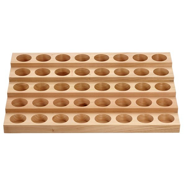 Bachblütenständer für 30ml Flaschen Frontansicht