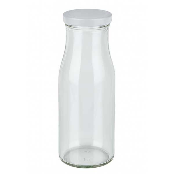 Flacon 150ml avec bouchon BasicSeal blanc UNiTWIST