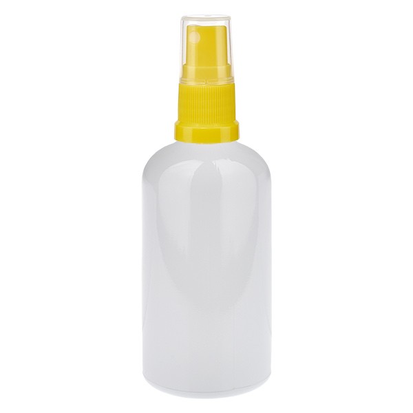 100 ml spuitfles geel/transparant STD WhiteLine UT18/100