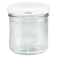 167ml pot renversé avec couvercle BioSeal blanc UNiTWiST 167ml pot renversé avec couvercle BioSeal blanc UNiTWiST