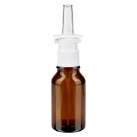 Bruin glazen flessen 30ml met neusverstuiver Bruin glazen flessen 30ml met neusverstuiver