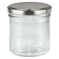 167ml Verre renversé avec couvercle BasicSeal argent UNiTWIST 167ml Verre renversé avec couvercle BasicSeal argent UNiTWIST