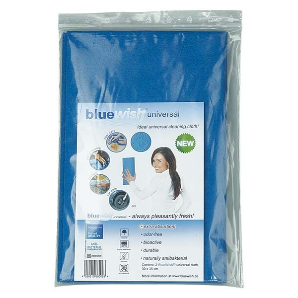 BlueWish universal. De ideale multifunctionele doek. 30 x 38 cm (2 stuks)