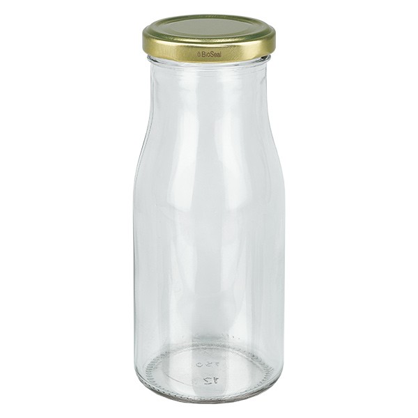 UNITWIST Bottle 150ml met goud Twist-Off deksel TO43