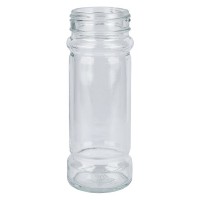 Specerijenglas, cilindervorm 100 ml met 41 mm schroefdraad, helder glas, zonder sluiting Specerijenglas, cilindervorm 100 ml met 41 mm schroefdraad, helder glas, zonder sluiting