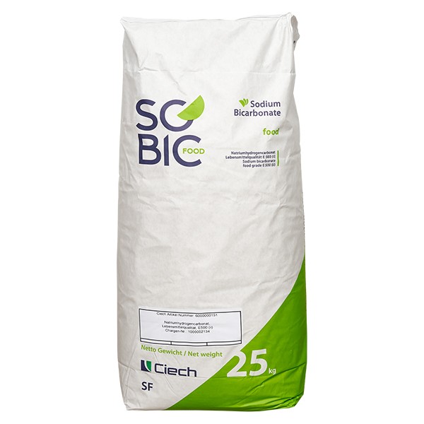 Bicarbonate de sodium en sac de 25 kg (bicarbonate de soude)
