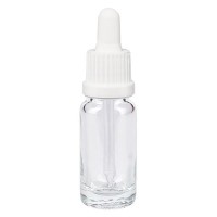 Pipetfles helder 10ml, pipet wit VR Pipetfles helder 10ml, pipet wit VR