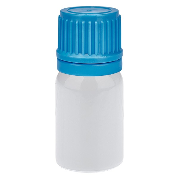 5 ml flesje 11 mm SV blauw OV WhiteLine UT18/5