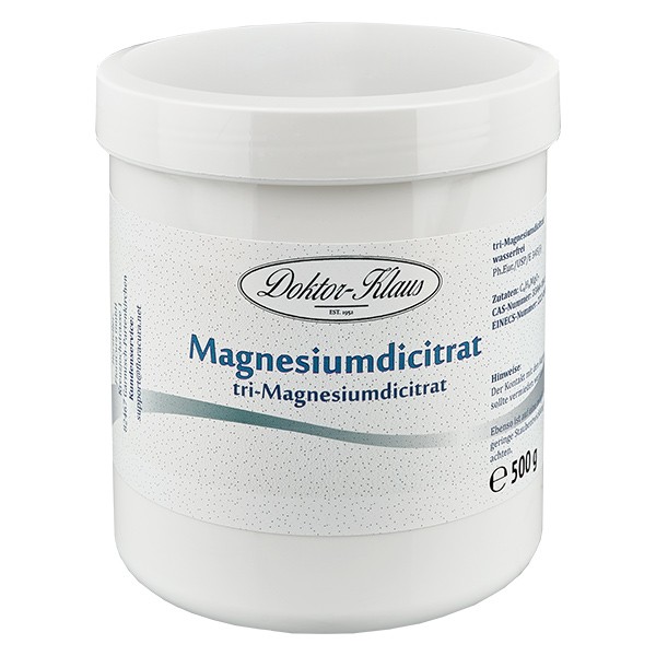 500g watervrij Doktor-Klaus tri-magnesiumdicitraat
