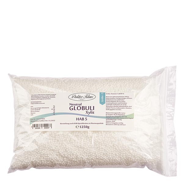 1250g Neutral Globuli HAB5 van xylitol (suikervrij)