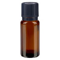 Bruine glazen fles 10ml met zwart druppelsluiting 1mm kinderslot Bliw. VR Bruine glazen fles 10ml met zwart druppelsluiting 1mm kinderslot Bliw. VR