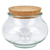 1062ml juwelenpot WECK RR100 met kurk naturel 1062ml juwelenpot WECK RR100 met kurk naturel