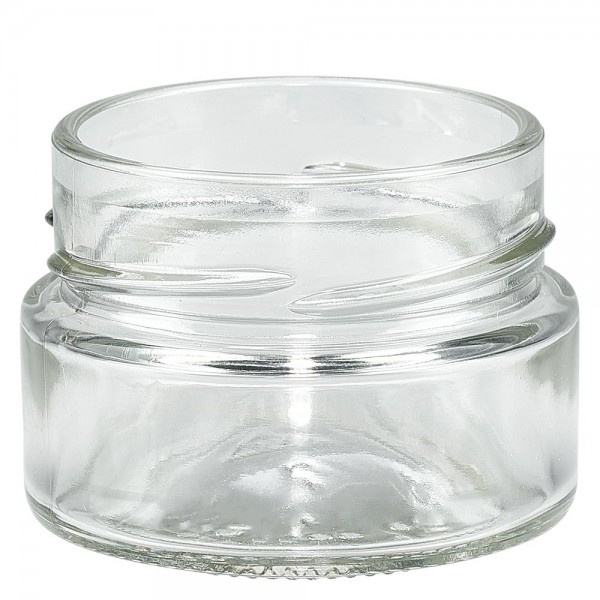Twist-Off glazen potten lossen onderdelen 80ml ronderand glas