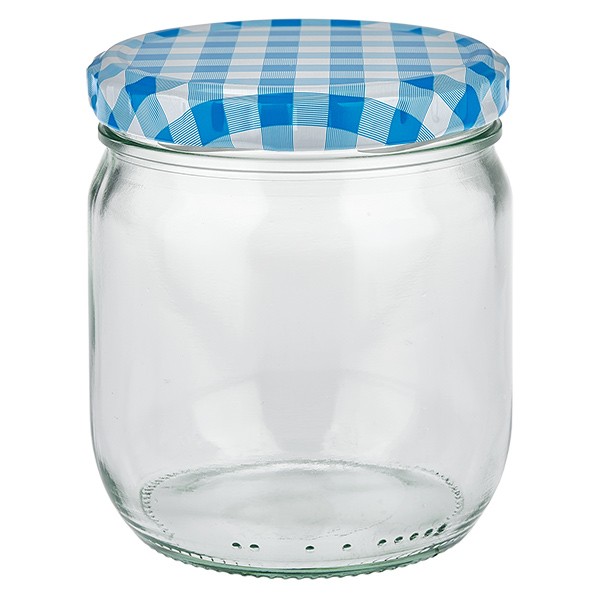 Twist-Off glazen potten lossen onderdelen 425ml ronderand glas