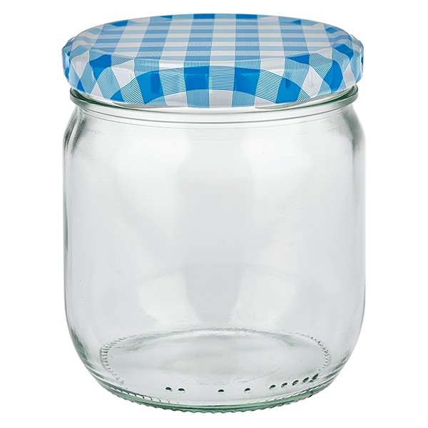 Twist-Off glazen potten lossen onderdelen 425ml ronderand glas