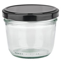Verre renversé 230ml avec couvercle BasicSeal noir UNiTWiST Verre renversé 230ml avec couvercle BasicSeal noir UNiTWiST