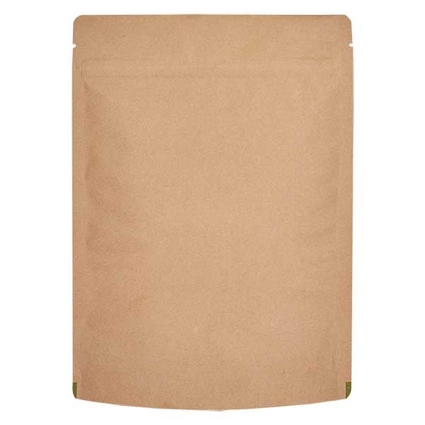 Sachet vertical en papier kraft marron (capacité : environ 1000g / 235x340)