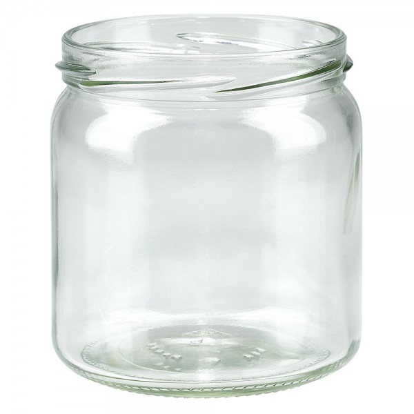Twist-Off glazen potten lossen onderdelen 408ml ronderand glas