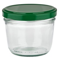 Verre renversé 230ml + couvercle BasicSeal vert UNiTWIST Verre renversé 230ml + couvercle BasicSeal vert UNiTWIST