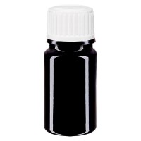 Apothekersfles violet glas 5 ml schroefsluiting wit. Globuli Standaard Apothekersfles violet glas 5 ml schroefsluiting wit. Globuli Standaard