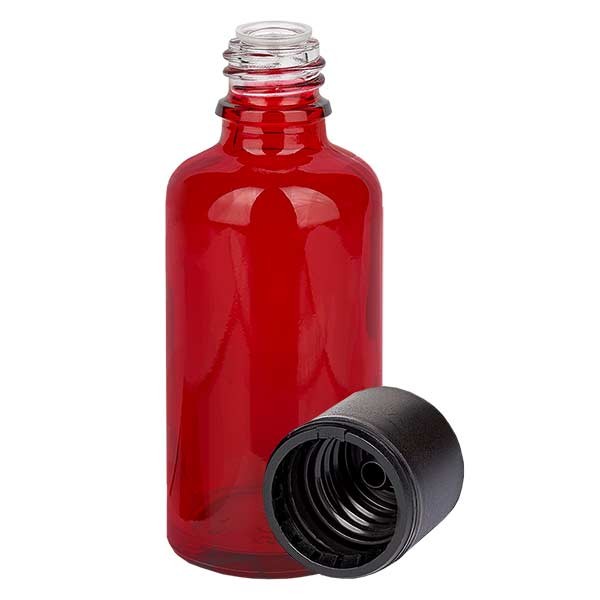 50 ml fles 6 mm, schroefsluiting met garantielsluiting (OV), RedLine UT18/50 UNiTWIST