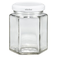 UNITWIST Hexa 196ml met wit Twist-Off deksel TO58 UNITWIST Hexa 196ml met wit Twist-Off deksel TO58