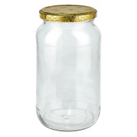 1062ml ronde pot + BasicSeal deksel honingraat UNiTWiST 1062ml ronde pot + BasicSeal deksel honingraat UNiTWiST