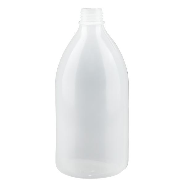 Flacon 500 ml à col étroit, sans bouchon