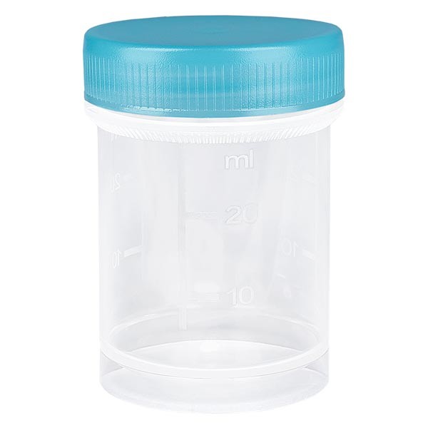 Pot en plastique multiusage de 35 ml