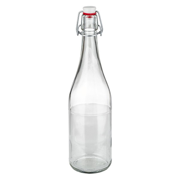 750 ml glazen fles + draaidop PVC UNiTWIST