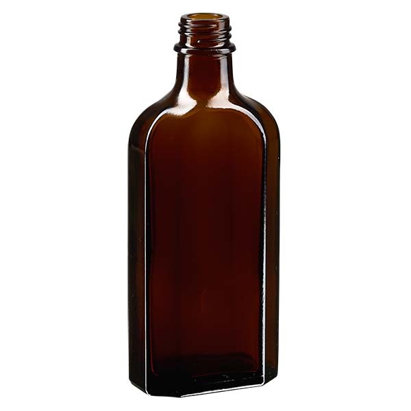 Flasque brune de 150 ml au goulot DIN 22