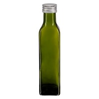 250ml oliefles vierkant olijfgroen incl. alu schroefsluiting zilver (PP 31.5mm) 250ml oliefles vierkant olijfgroen incl. alu schroefsluiting zilver (PP 31.5mm)