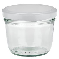 Verre renversé 230ml avec couvercle BasicSeal blanc UNiTWiST Verre renversé 230ml avec couvercle BasicSeal blanc UNiTWiST