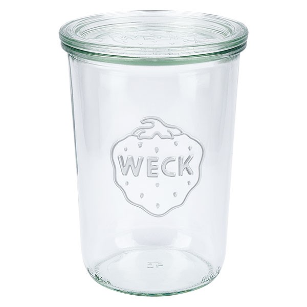 WECK-stortglas 850ml (3/4 liter) met deksel