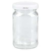 UNiTWIST Runda 110 ml avec couvercle Twist-Off blanc TO48 UNiTWIST Runda 110 ml avec couvercle Twist-Off blanc TO48