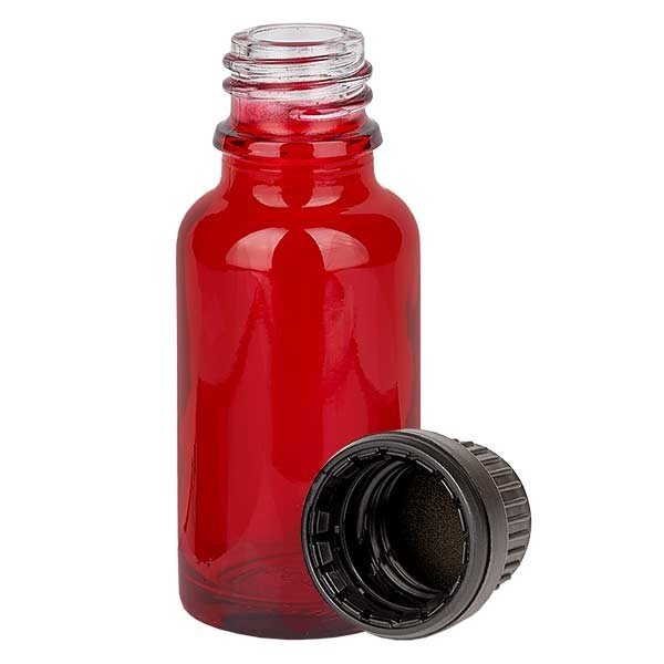 20 ml fles 11 mm, schroefsluiting met garantielsluiting (OV), RedLine UT18/50 UNiTWIST