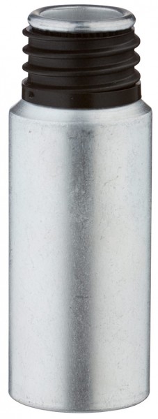 20 ml aluminium fles gebeitst zonder sluiting