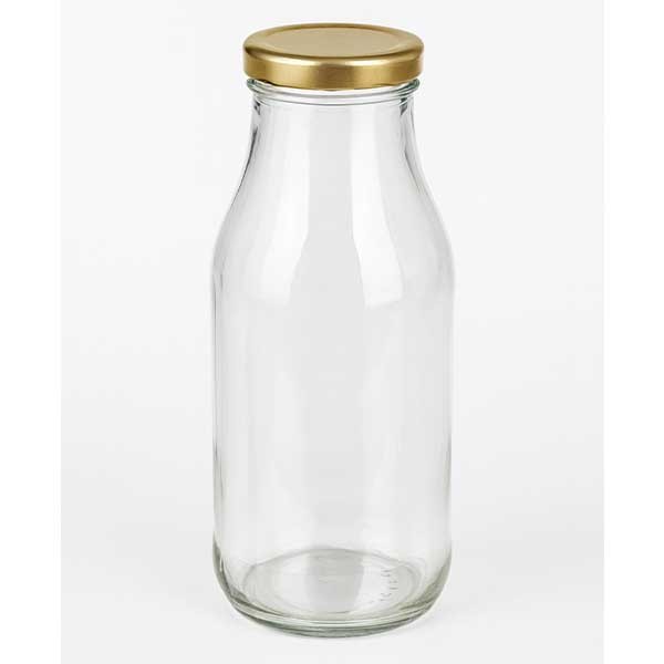 263 ml fles met BasicSeal deksel goud UNiTWIST