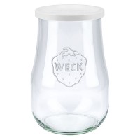 WECK-tulpglas 1750ml met vershouddeksels WECK-tulpglas 1750ml met vershouddeksels