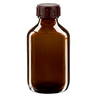 150ml Euro-medicijnfles bruin met bruine schroefsluiting 150ml Euro-medicijnfles bruin met bruine schroefsluiting