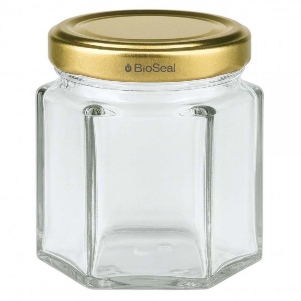 Pot à miel 60 g avec couvercle doré BioSeal UNiTWIST