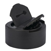 Strooi-schroefsluiting, wit, 4-gaats strooier fijn / grove strooiopening, 41 mm, Standaard Strooi-schroefsluiting, wit, 4-gaats strooier fijn / grove strooiopening, 41 mm, Standaard