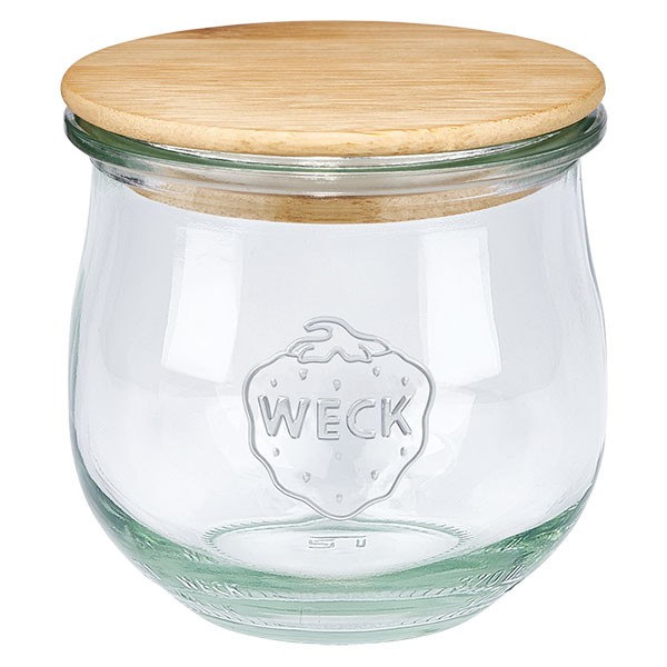 Bocal tulipe WECK 370 ml avec couvercle