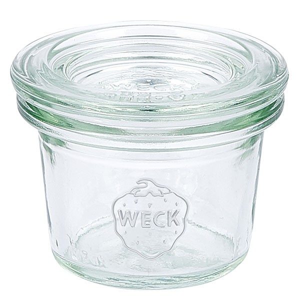 Mini bocal conique WECK 35 ml avec couvercle