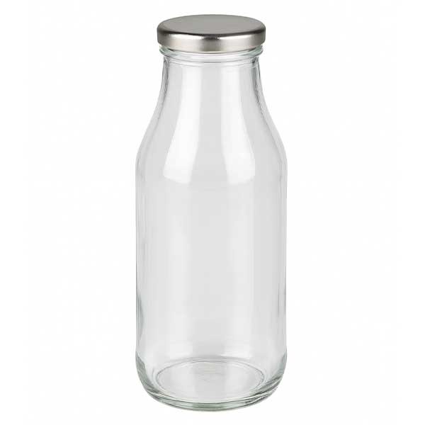 263ml fles met BasicSeal deksel zilver UNiTWIST