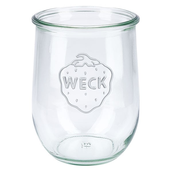 Bocal tulipe WECK 1062 ml, taille de couvercle et anneau : RR100