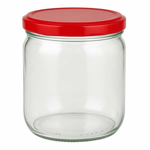 Twist-Off glazen potten lossen onderdelen 425ml ronderand glas