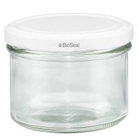 225ml pot avec couvercle BioSeal blanc UNiTWIST 225ml pot avec couvercle BioSeal blanc UNiTWIST